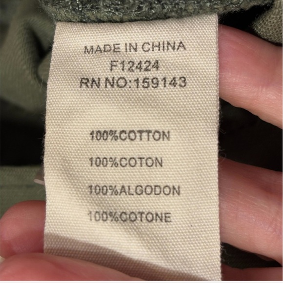 Frnch Paris Denim bib overalls XS Olive French Girl Chic Parisian Style Boho - Picture 6 of 7